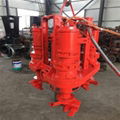 Submersible abrasion-resistant sand pump with agitator 4