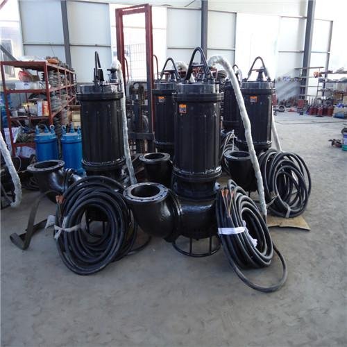High-lift and large-flow wear-resistant submersible slurry pump 5