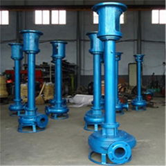 Special wear-resisting vertical mud pump for silt removal in sedimentation tank