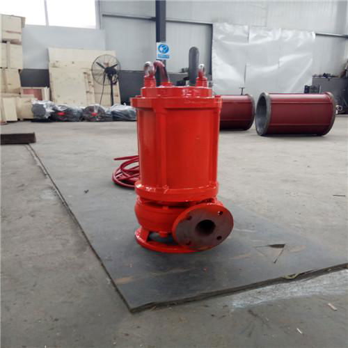 High temperature resistant submersible sewage pump with automatic stirring 4