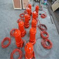   Cutting submersible sewage pump with spiral reamer 4