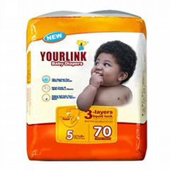 High quality disposable baby diaper manufacturer