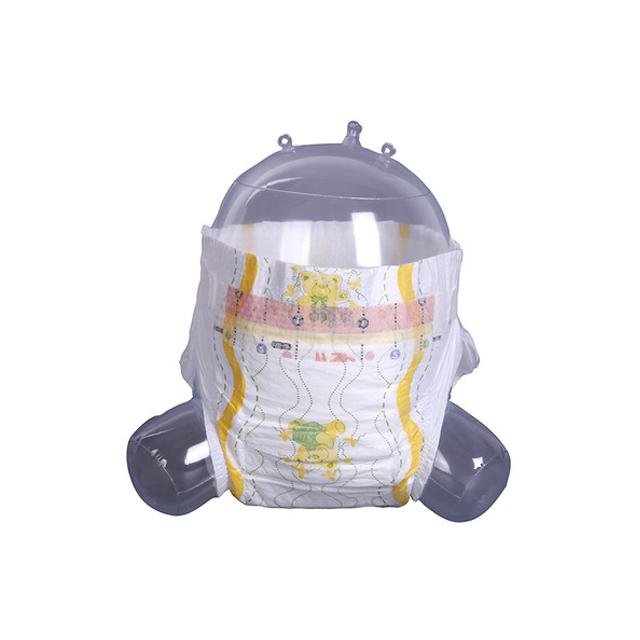 Fast delivery breathable disposable pull it up stock baby diaper free sample 2