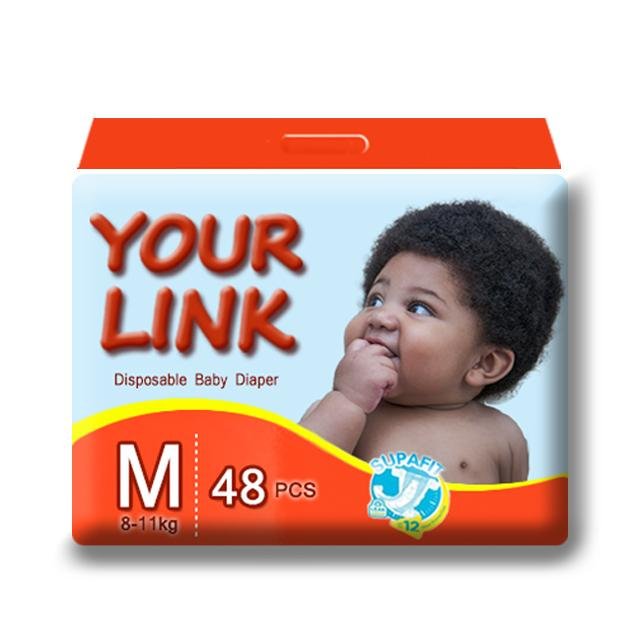 Cheap disposable baby diaper for Africa market