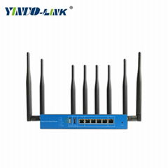 YInuo-link high end  802.11AC wifi router  industrial 1200m din rail 4g wifi rou