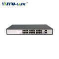 Yinuo-link OEM/ODM 24 port gigabit managed PoE switch  1