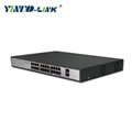 Yinuo-link OEM/ODM 24 port gigabit managed PoE switch  3