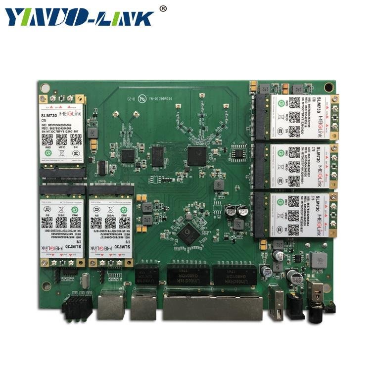 yinuo-link 11AC dual band 1200M multi sim 4G router module