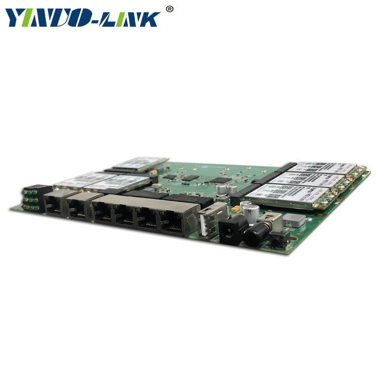 yinuo-link 11AC dual band 1200M multi sim 4G router module 3