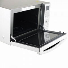 Backing microwave oven