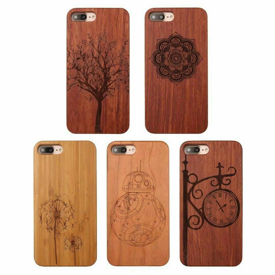  Mobile Phone Shell Wood Phone Case for iPhone X Back Cover Phone Case Wood 4