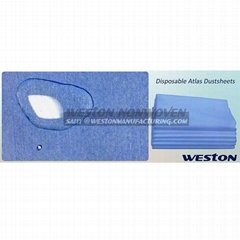 Weston Disposable water repllent wipes for medical