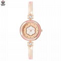 XINBOQIN Manufacturer Custom LOGO Latest Model Quartz Acetate Women's Watch 3