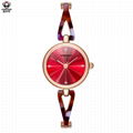 XINBOQIN Factory LOGO Custom Minimalist Trend Design Quartz Acetate Lady Watch 2