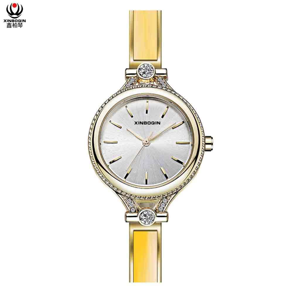 XINBOQIN Factory Custom Luxury Fashion Waterproof Quartz Acetate Women Watch