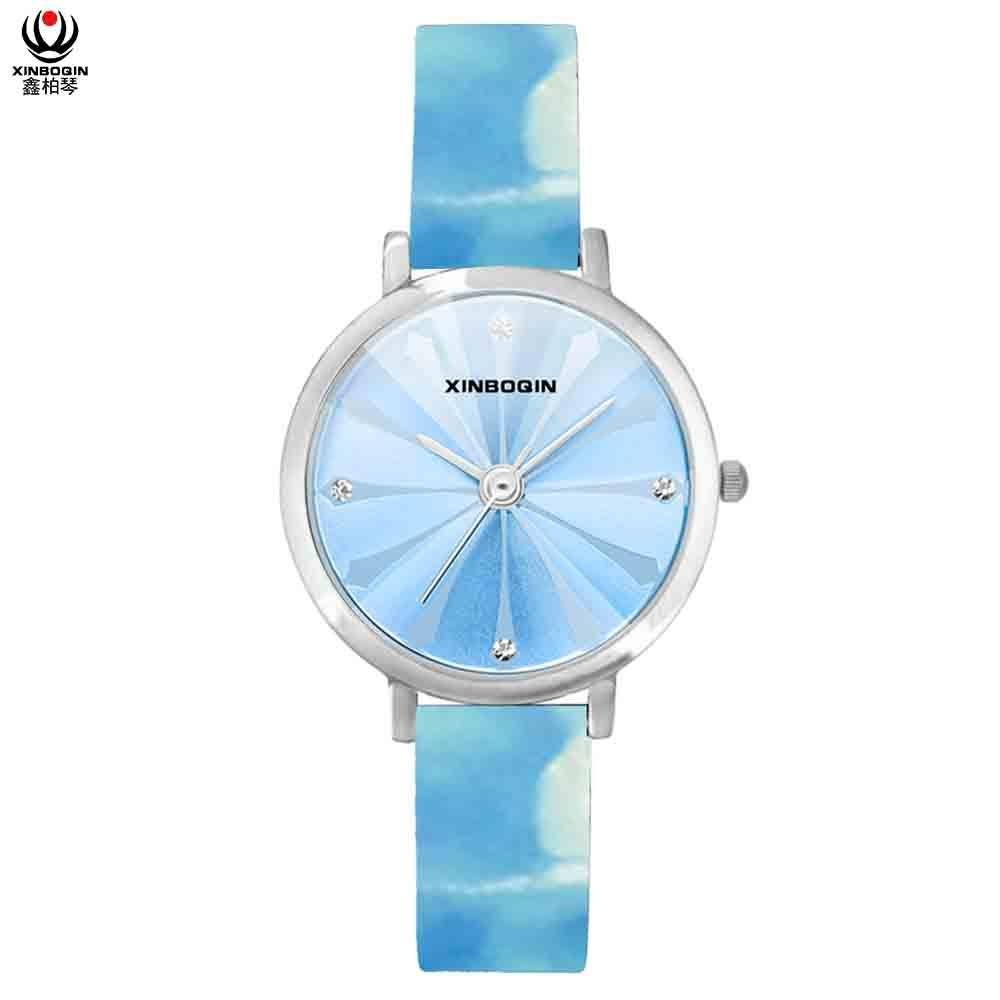 XINBOQIN Supplier Cheap Ladies brands quartz waterproof acetate women's watch