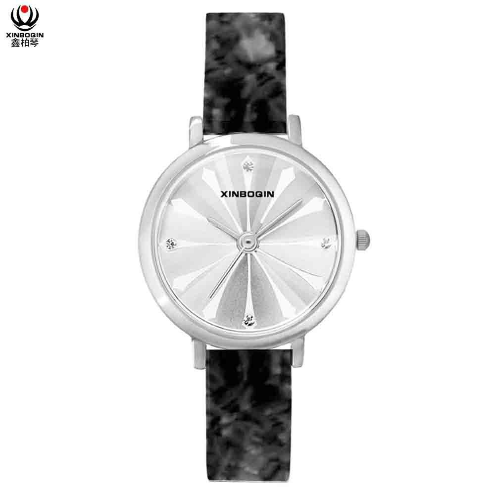 XINBOQIN Supplier Cheap Ladies brands quartz waterproof acetate women's watch 2