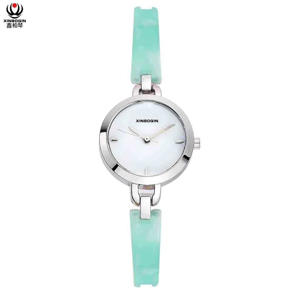 XINBOQIN dropshipping Custom Made Latest Design for Ladies Quartz Acetate Watch