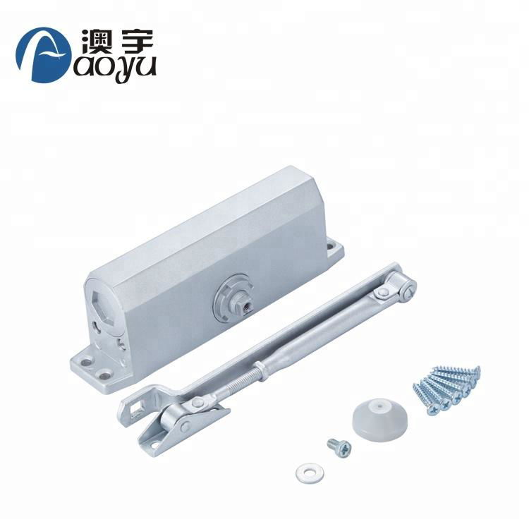 Heavy duty fireproof adjustable hydraulic door closer hinge