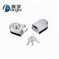 Wholesale high quality frameless tempered glass door lock