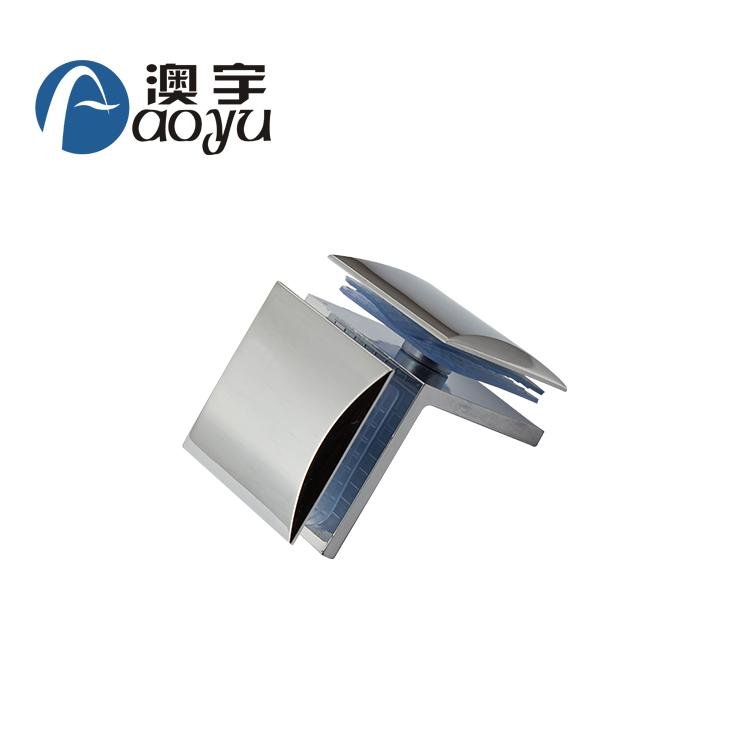Wholesale high quality 90 degree glass fitting corner clamp 2