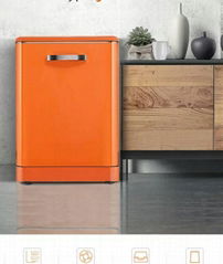 Rosel Fully automatic orange desktop dishwasher