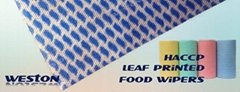 HACCP standard printed food service spunlace non-woven