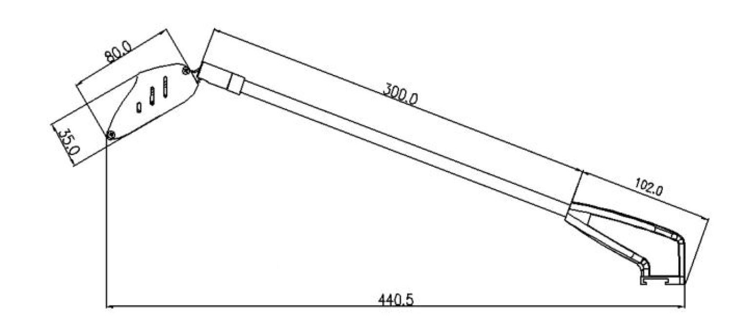 18W LED Exhibit Arm Light 3