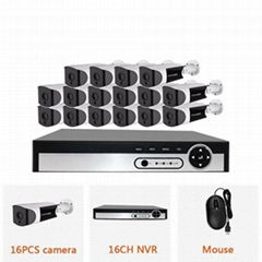 16 Channel H.265 NVR POE HD 5MP CCTV IP