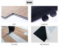 Wood effect vinyl flooring PVC low maintenance click lock system soundproof wate 2