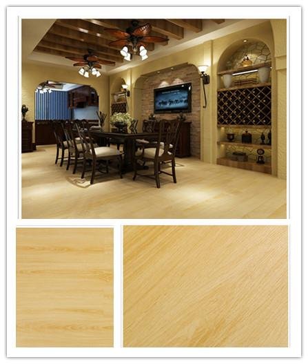  PVC floor tiles with modular flexibility unique design realism wooden effect du