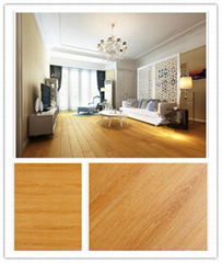 SPC flooring oak design made in China low price high quality click system easy t