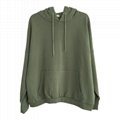 Loose casual hooded sweater women 1