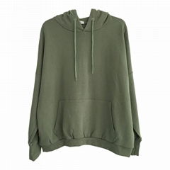 Loose casual hooded sweater women