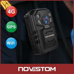 Novestom ® body worn camera with 1080P 1440P 1296P wifi GPS 4G