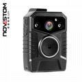 Novestom ® NVS7 no screen GPS 1080P 1296P 4G  wifi body worn camera for police 