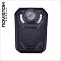 Novestom ® move detection long recording low power body worn camera for police