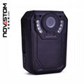 Novestom ® move detection long recording low power body worn camera for police