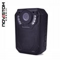 Novestom ® move detection long recording low power body worn camera for police