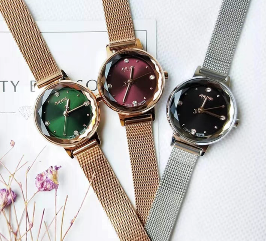 Hot sale high quality alloy Quartz Women Wrist Watches 3