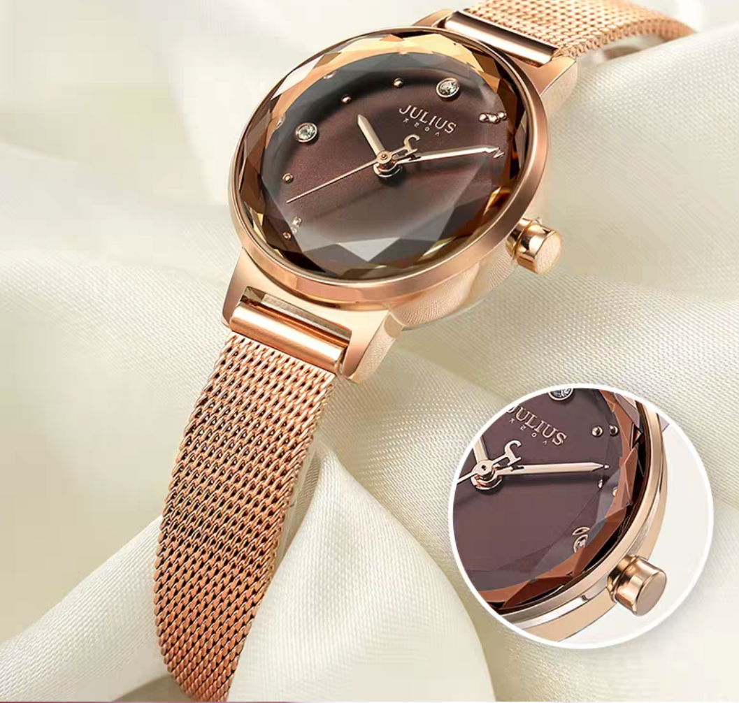 Hot sale high quality alloy Quartz Women Wrist Watches 4