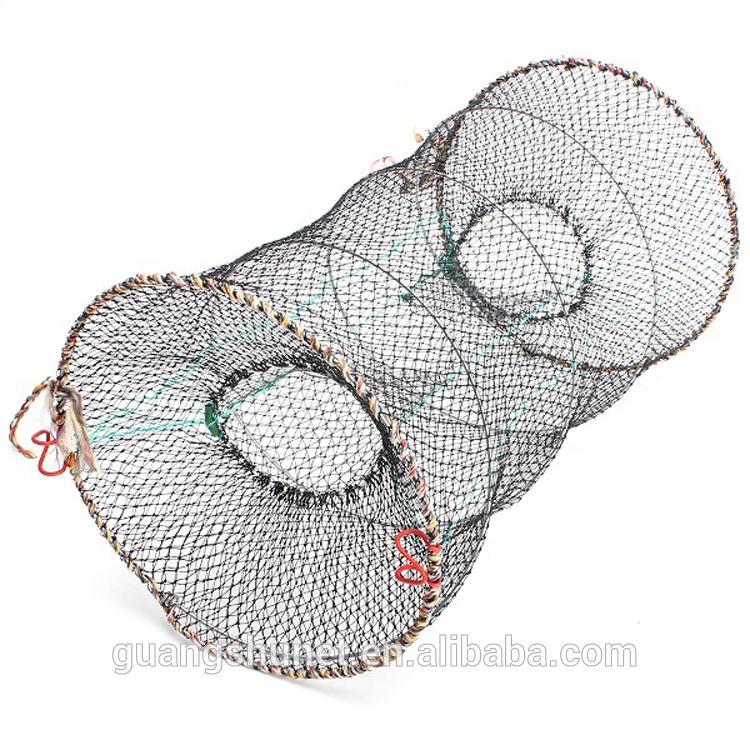 33*60cm Blue Crab Trap / Leisure Entertainment Crab Trap Wire/ Folding Fish Trap