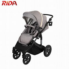 Ultra-lightweight aluminium frame  baby pram  stroller