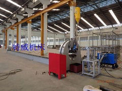 china light pole welding machine