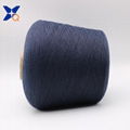  Navy stainless steel fine wire twist with Ne32/2ply combed cotton yarnXT11105