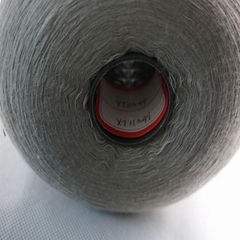 Ne16/1ply 5% stainless steel staple fiber  blended with 95% PL fiber-XT11041