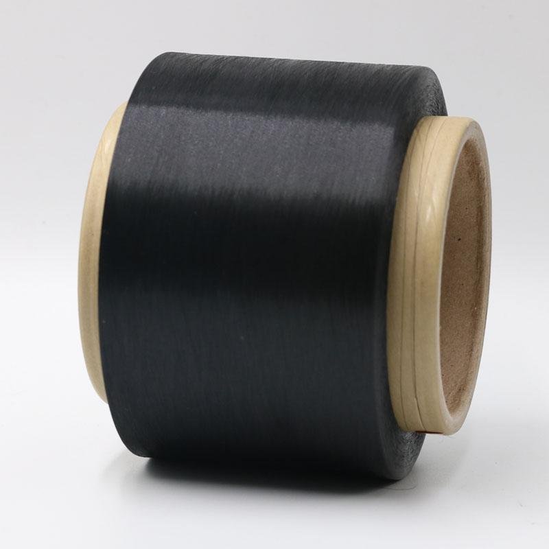 ESD carbon conductive polyester fiber filaments 20D/4 Ftrilobal threeleafXTAA239 4