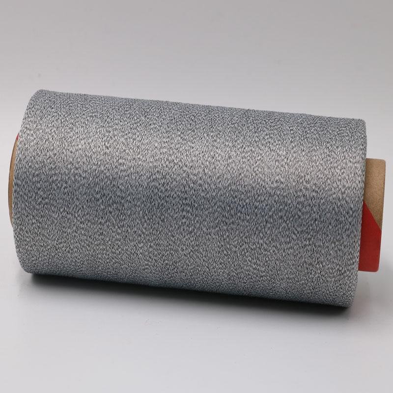 ESD Carbon Conductive fiber 20D wrap  DTY 140D nylon filaments XT11881