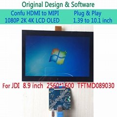 Confu HDMI to MIPI DSI Driver Board for JDI 8.9 inch 2560*1600 TFTMD089030 LCD P