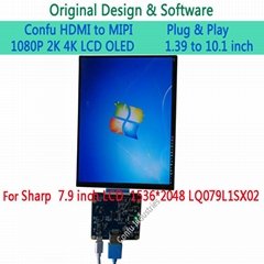 Confu HDMI to MIPI DSI Driver Board for Sharp LQ079L1SX02 LCD 7.9 inch  3D Print
